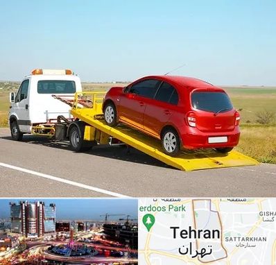 یدک کش خودرو در صادقیه 