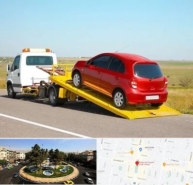 یدک کش خودرو در هفت حوض