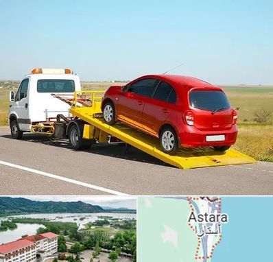 یدک کش خودرو در آستارا