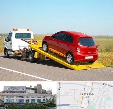 یدک کش خودرو در یافت آباد