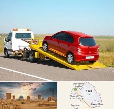 یدک کش خودرو در یزد