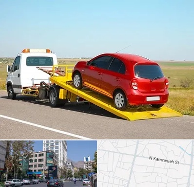 یدک کش خودرو در کامرانیه