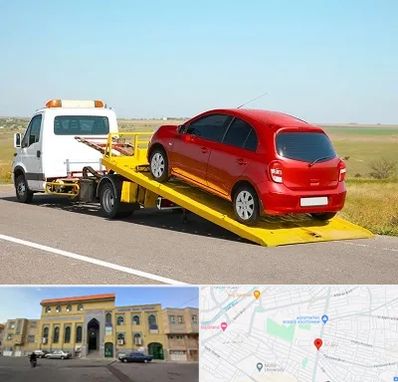 یدک کش خودرو در زنبیل آباد قم