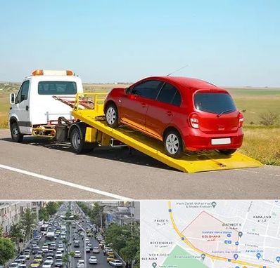 یدک کش خودرو در گلشهر کرج