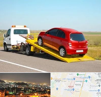 یدک کش خودرو در مارلیک کرج