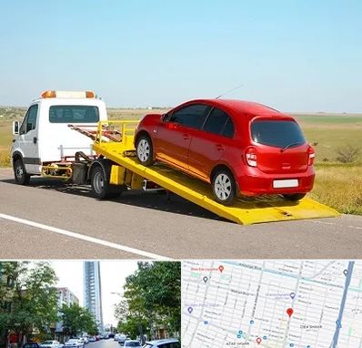 یدک کش خودرو در امامت مشهد