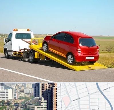 یدک کش خودرو در خیابان بهشتی