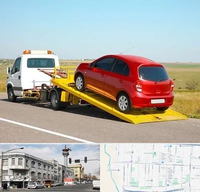 یدک کش خودرو در 17شهریور