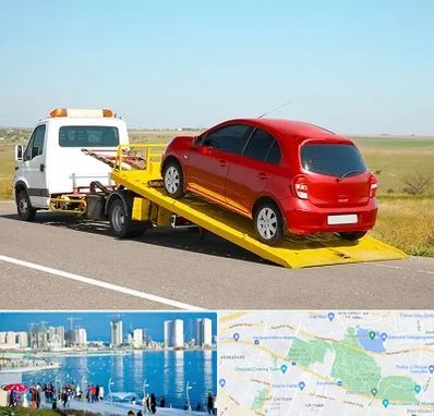 یدک کش خودرو در چیتگر 