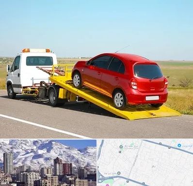 یدک کش خودرو در ازگل