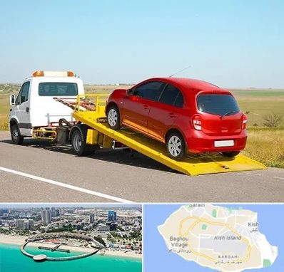 یدک کش خودرو در کیش