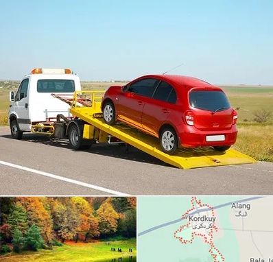 یدک کش خودرو در کردکوی