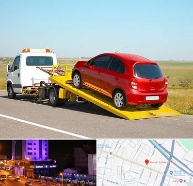 یدک کش خودرو در آبرسان تبریز