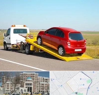 یدک کش خودرو در طلاب مشهد