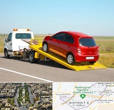 یدک کش خودرو در نارمک 