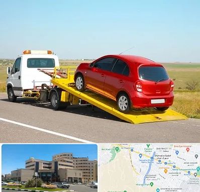 یدک کش خودرو در صیاد شیرازی مشهد