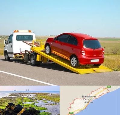 یدک کش خودرو در بندرلنگه