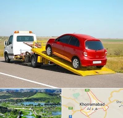 یدک کش خودرو در خرم آباد