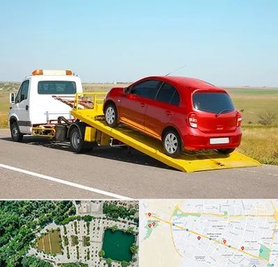 یدک کش خودرو در وکیل آباد مشهد