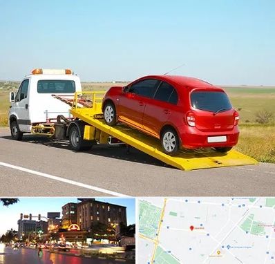 یدک کش خودرو در بلوار سجاد مشهد