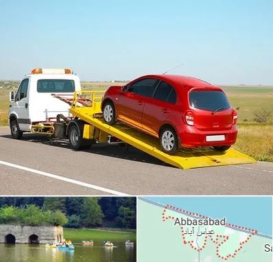 یدک کش خودرو در عباس آباد