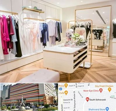 فروشگاه لباس زیر زنانه در سهروردی 