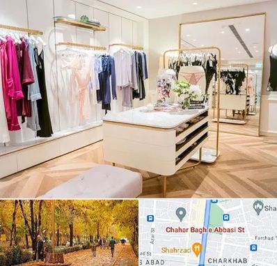 فروشگاه لباس زیر زنانه در چهارباغ اصفهان