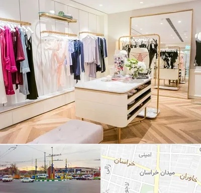 فروشگاه لباس زیر زنانه در میدان خراسان
