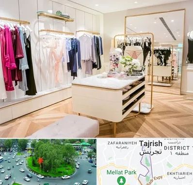 فروشگاه لباس زیر زنانه در تجریش 