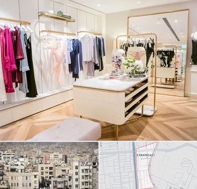 فروشگاه لباس زیر زنانه در اسکندری