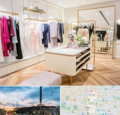 فروشگاه لباس زیر زنانه در منطقه 2 تهران