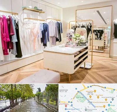 فروشگاه لباس زیر زنانه در خیابان ارم شیراز