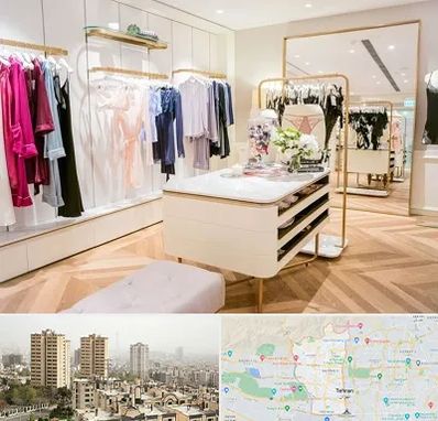 فروشگاه لباس زیر زنانه در منطقه 5 تهران