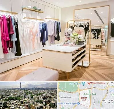 فروشگاه لباس زیر زنانه در گیشا 