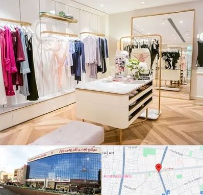 فروشگاه لباس زیر زنانه در نصف راه تبریز