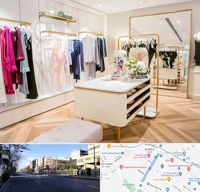 فروشگاه لباس زیر زنانه در خیابان ملاصدرا شیراز