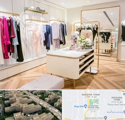 فروشگاه لباس زیر زنانه در اکباتان 