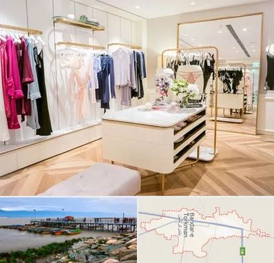 فروشگاه لباس زیر زنانه در بندر ترکمن