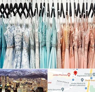 فروشگاه لباس مجلسی دخترانه در جردن 