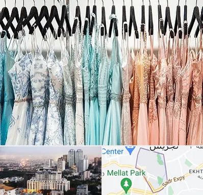 فروشگاه لباس مجلسی دخترانه در الهیه 