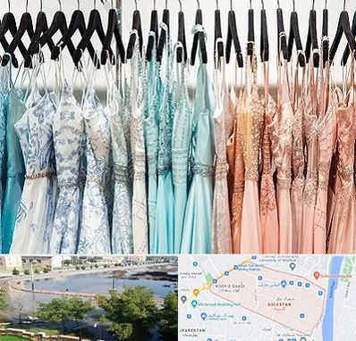 فروشگاه لباس مجلسی دخترانه در گلستان اهواز