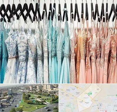 فروشگاه لباس مجلسی دخترانه در کمال شهر کرج