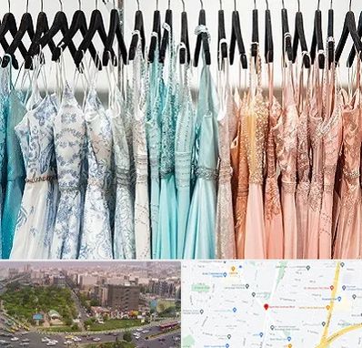 فروشگاه لباس مجلسی دخترانه در آیت الله کاشانی