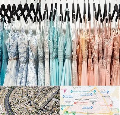 فروشگاه لباس مجلسی دخترانه در شهرک غرب مشهد