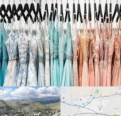 فروشگاه لباس مجلسی دخترانه در رودهن