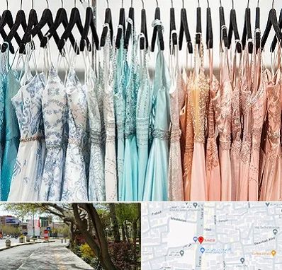 فروشگاه لباس مجلسی دخترانه در خیابان توحید اصفهان