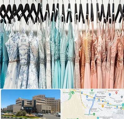 فروشگاه لباس مجلسی دخترانه در صیاد شیرازی مشهد