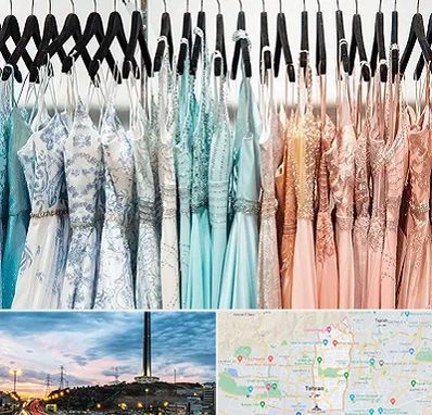 فروشگاه لباس مجلسی دخترانه در منطقه 2 تهران