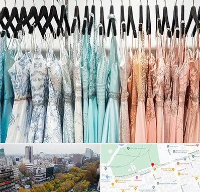 فروشگاه لباس مجلسی دخترانه در بلوار کشاورز