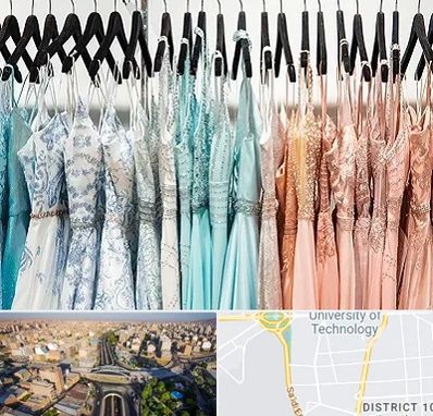 فروشگاه لباس مجلسی دخترانه در استاد معین 